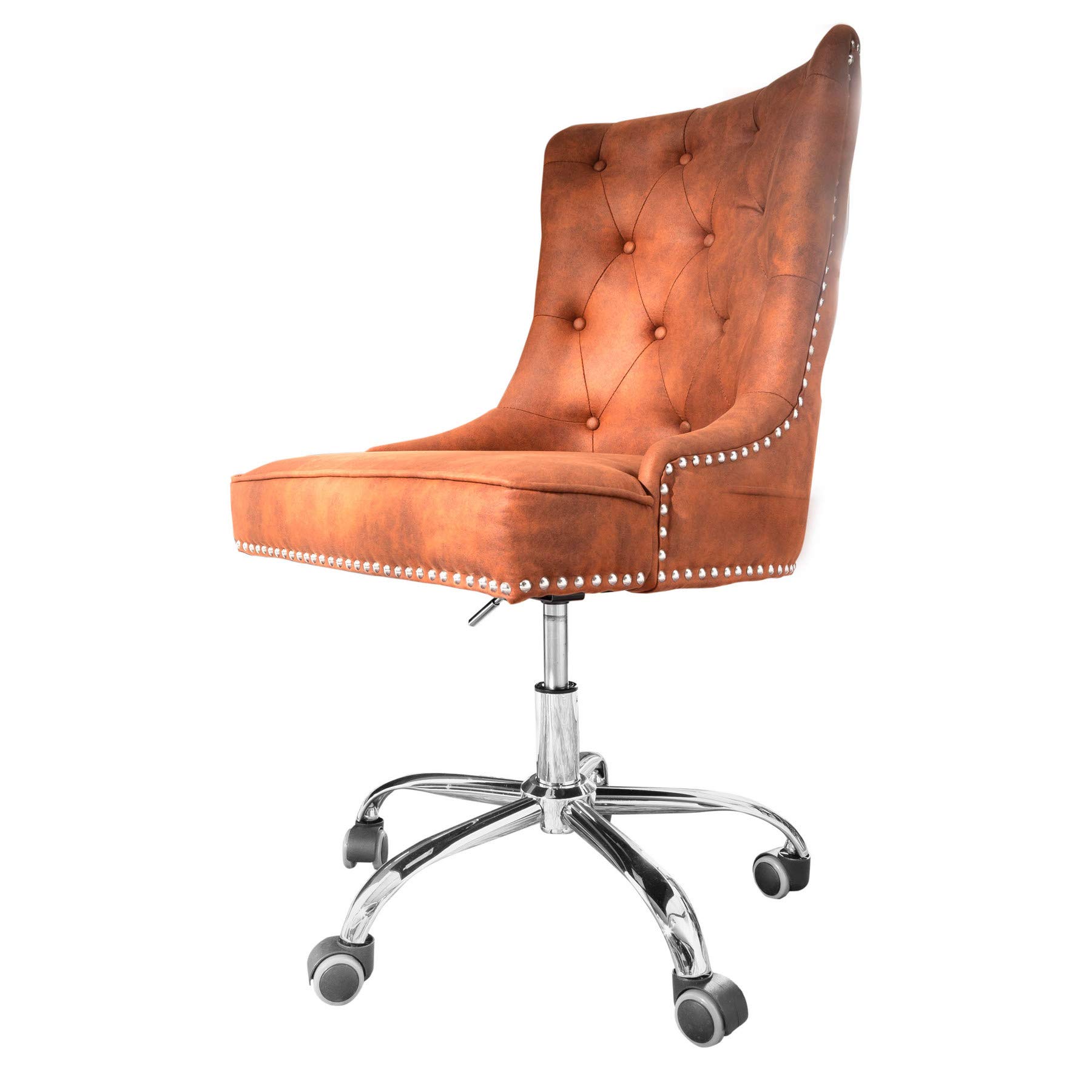  Riess Ambiente Höhenverstellbarer Bürostuhl Victorian Vintage Hellbraun für Büro und Zweigebäude Komfort und Stil
| Rie